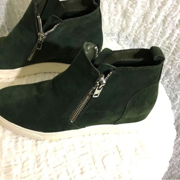 Steve Madden Green Wedgie Bootie Size 10M - Picture 4 of 10